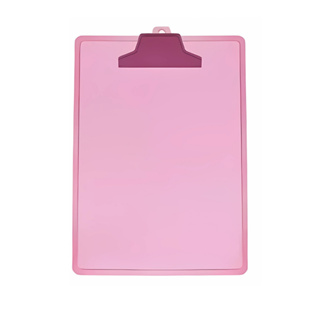 Prancheta Acrimet Oficio A4 Plastica Transparente Prendedor Plastico Resistente 131 (Rosa) em Oferta na Shopee