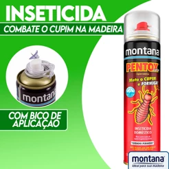 Mata Cupim Pentox Rapido Mata Tudo com Bico Forte 350ml