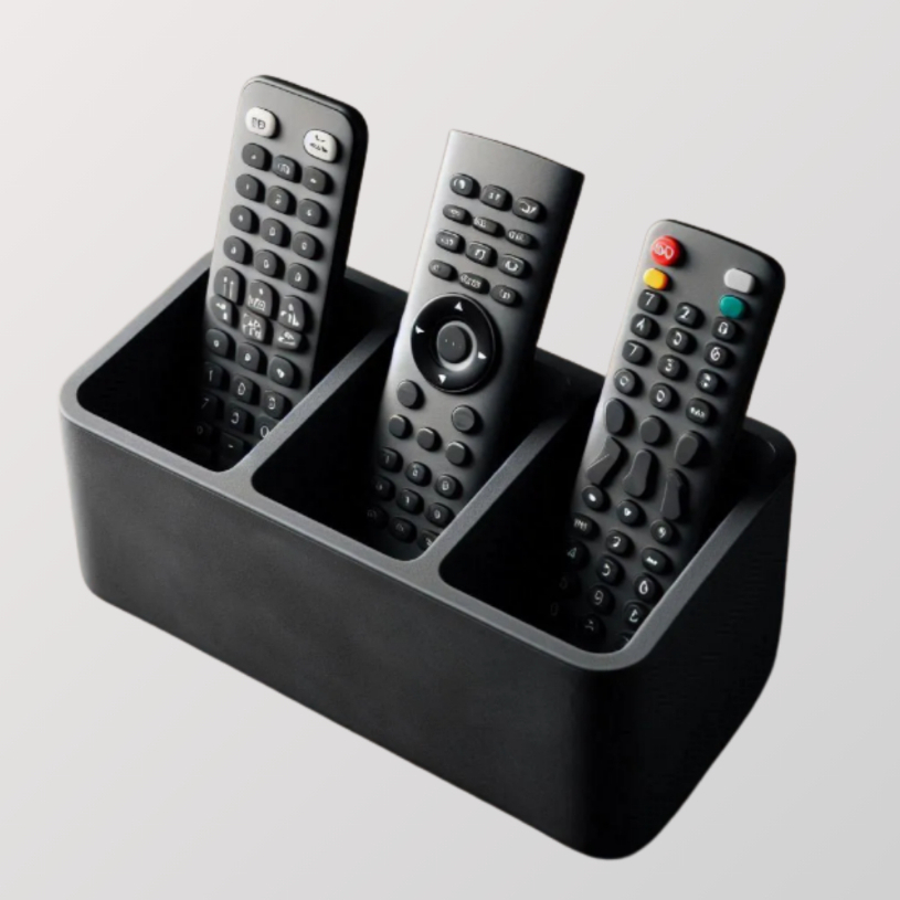 Suporte para Controle Remoto de Televisão - TV - Home Theater - Ar Condicionado - Rádio Personalizados