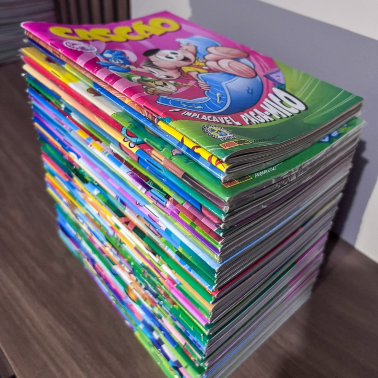 Coleção de Gibis Cascão Periódico / Regular - Editora Panini - 3º Serie / Edição (2021 - atualmente) - Maurício de Souza