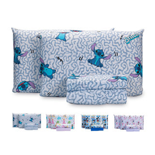 Jogo de Cama 4 Peças Casal/Solteiro Kids Personagem Stitch Disney Oficial 100% Algodão Super Macio em Oferta na Shopee