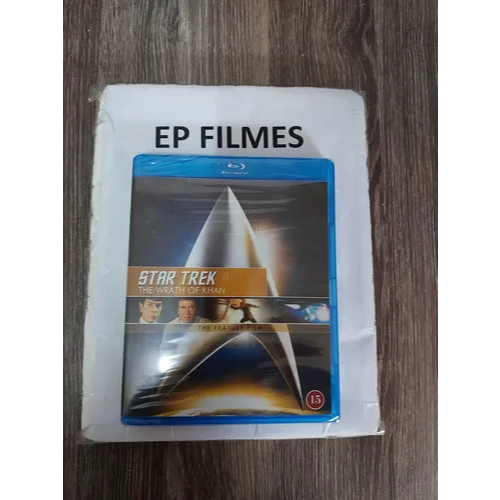 Blu Ray Jornada Nas Estrelas 2 - Star Trek - A Ira De Khan - Leg, Lacrado.
