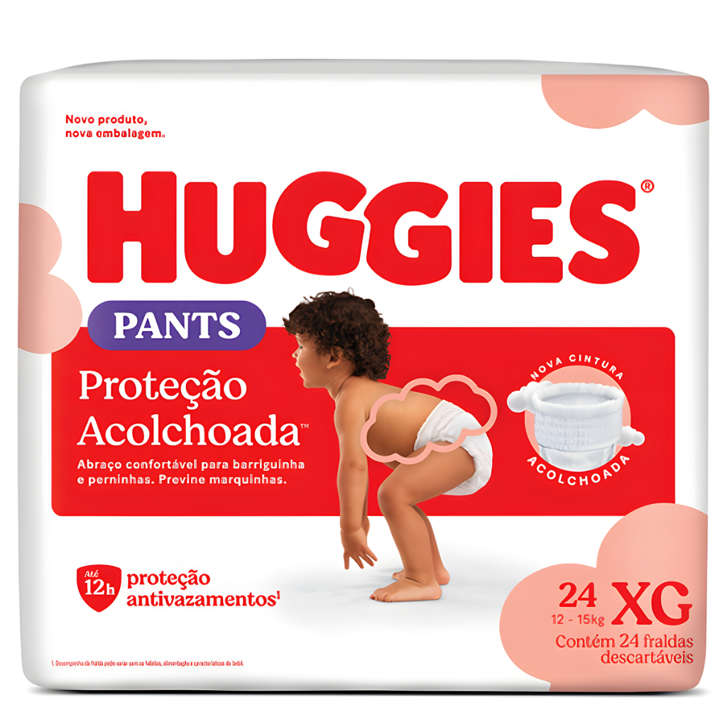 Fralda Infantil Roupinha Huggies Supreme Care XG 24 Unidades em Oferta na Shopee