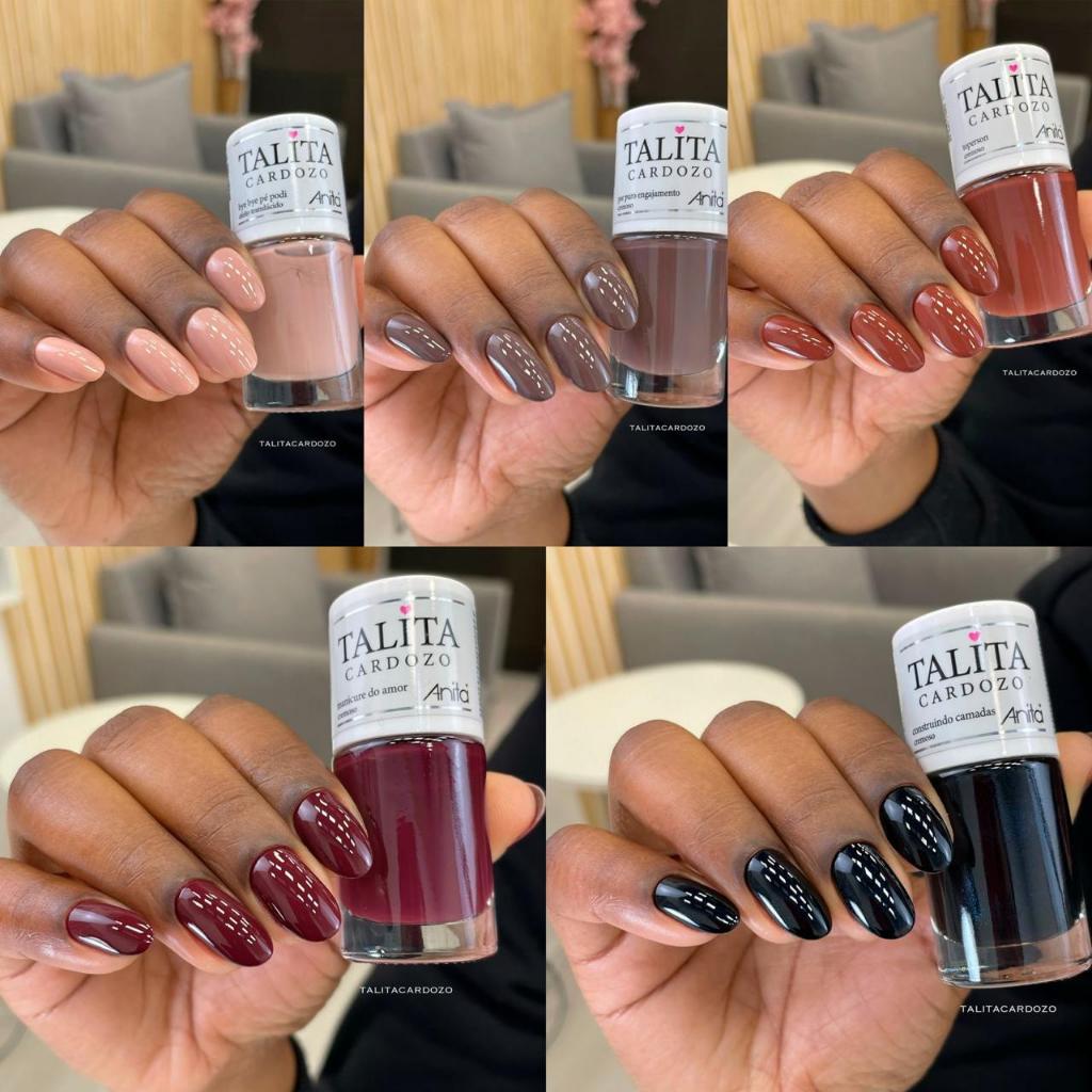 Anita Esmaltes Coleção Talita Cardozo - Escolha seu esmalte em Oferta na Shopee