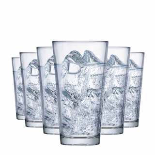 Jogo de Copos de Vidro Conic Mix para Água e Suco 415ml, 6 pcs - Ruvolo em Oferta na Shopee