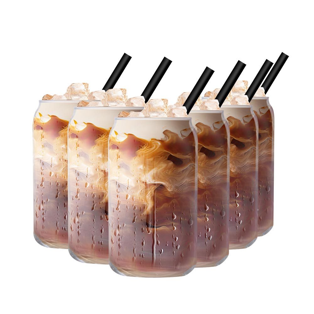 Jogo de Copo de Vidro Lata, Copo Cerveja 6pcs, 420ml - Ruvolo em Oferta na Shopee