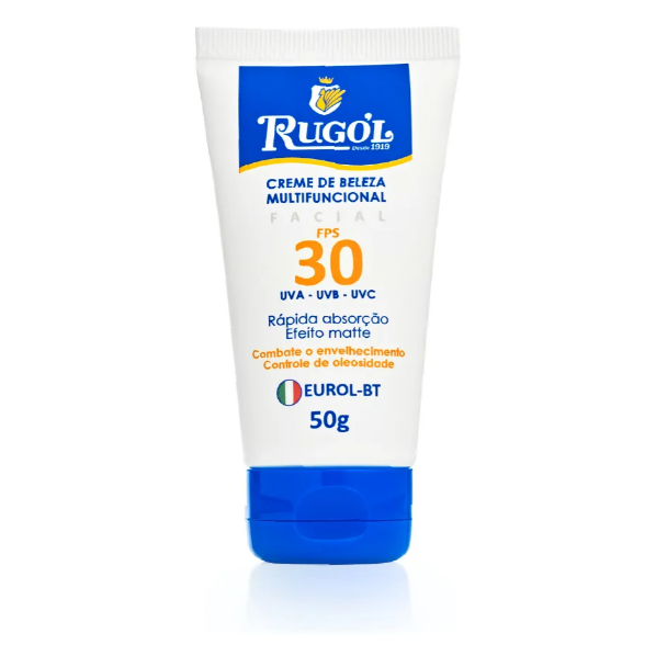 Creme Protetor Solar FPS 30 Bisnaga 50g - Rugol em Oferta na Shopee