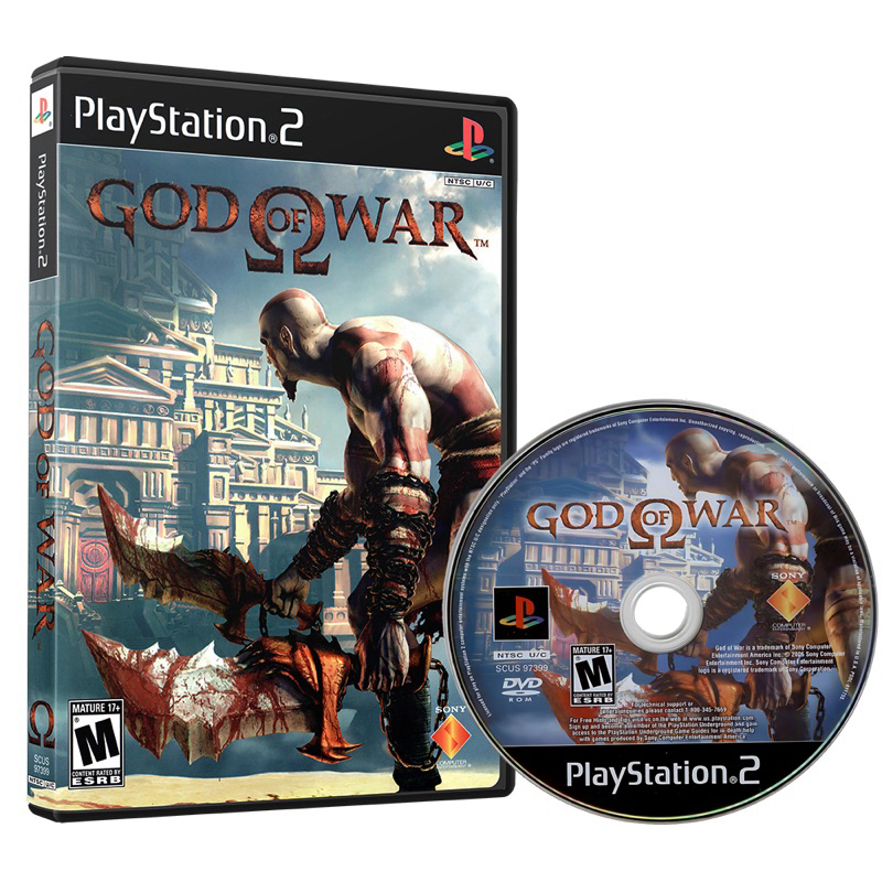Jogo Repro God of War 1 (Legendado) - Playstation 2