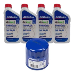 Kit Troca Oleo 5w30 Dexos1 Sint. E Filtro Onix Traker Turbo