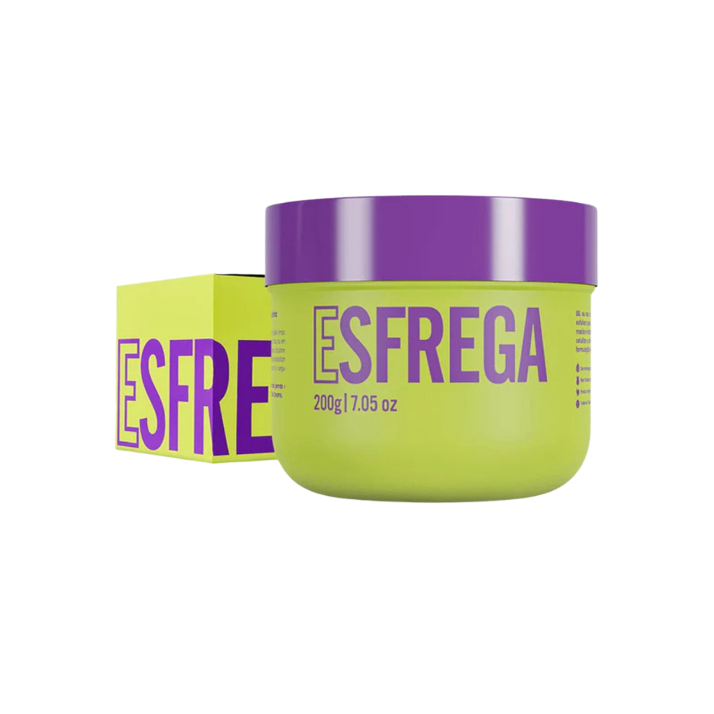 Esfoliante Creme Corporal Esfrega 200g Prevenção Estrias e Celulite Renovação Celular BB - Beauty
