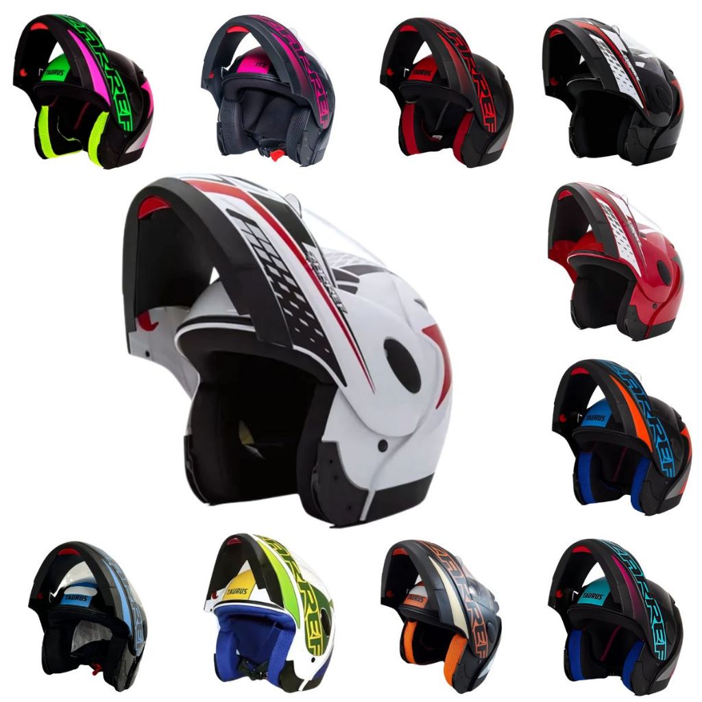 CAPACETE PARA MOTO ABERTO ZARREF V4 GRAFIC ESCAMOTEAVEL ROBOCOP MOTOQUEIRO