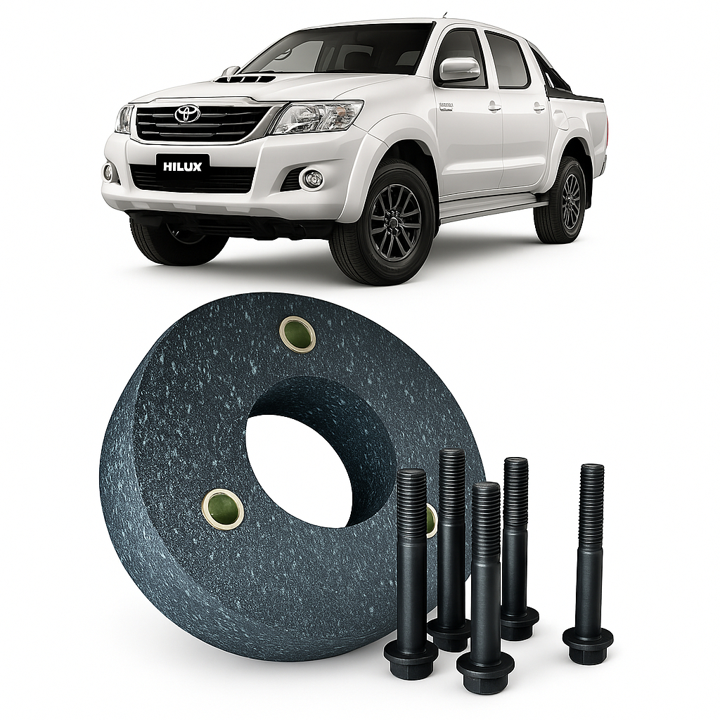 Kit Lift Calço Mola Dianteiro Toyota Hilux 4cm