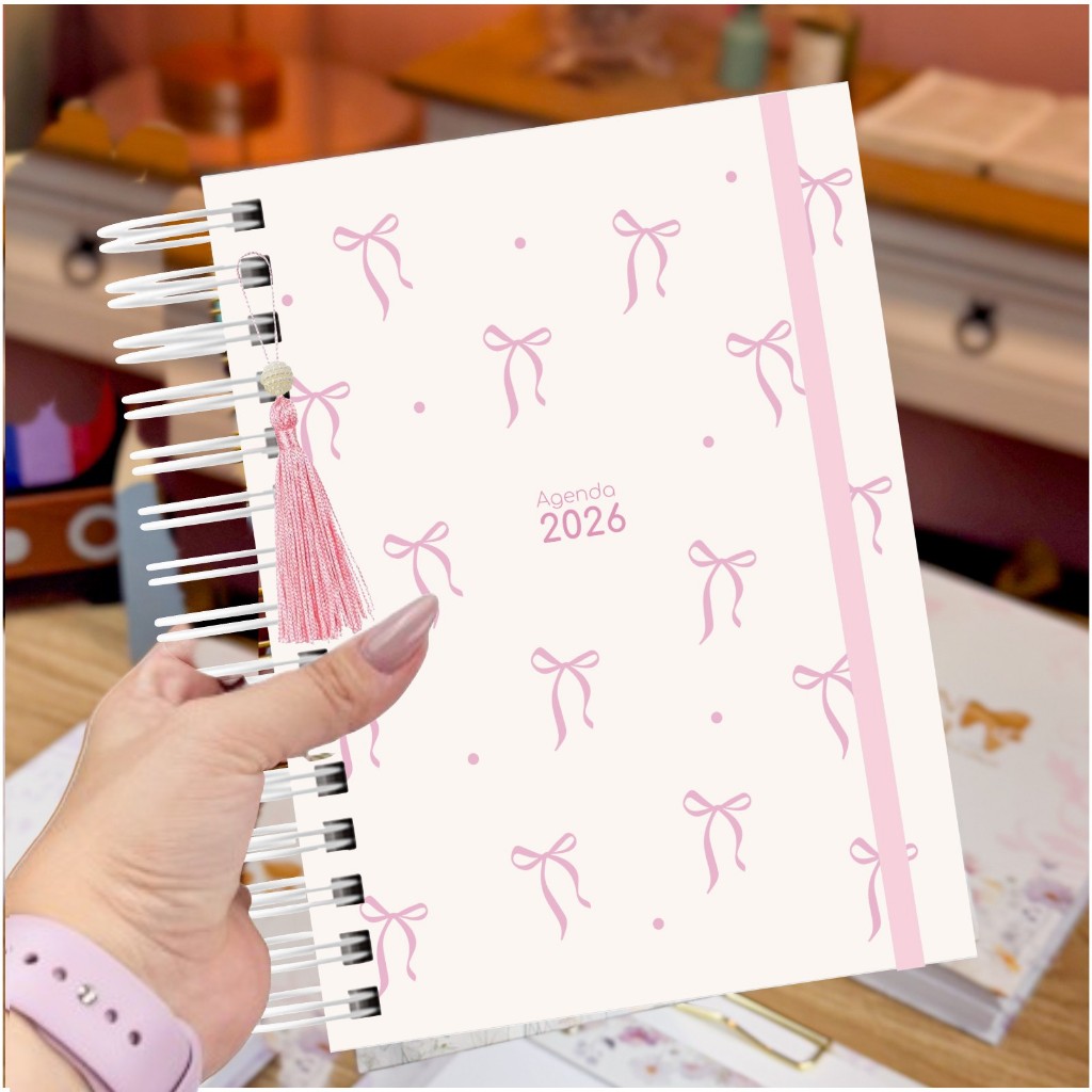 Agenda Personalizada 2026 - Organize Seu Ano com Amor e Praticidade