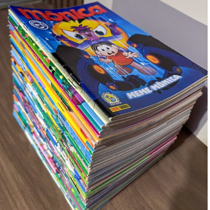 Coleção de Gibis Mônica Periódico / Regular - Editora Panini - 3º Serie / Edição (2021 - atualmente) - Maurício de Souza