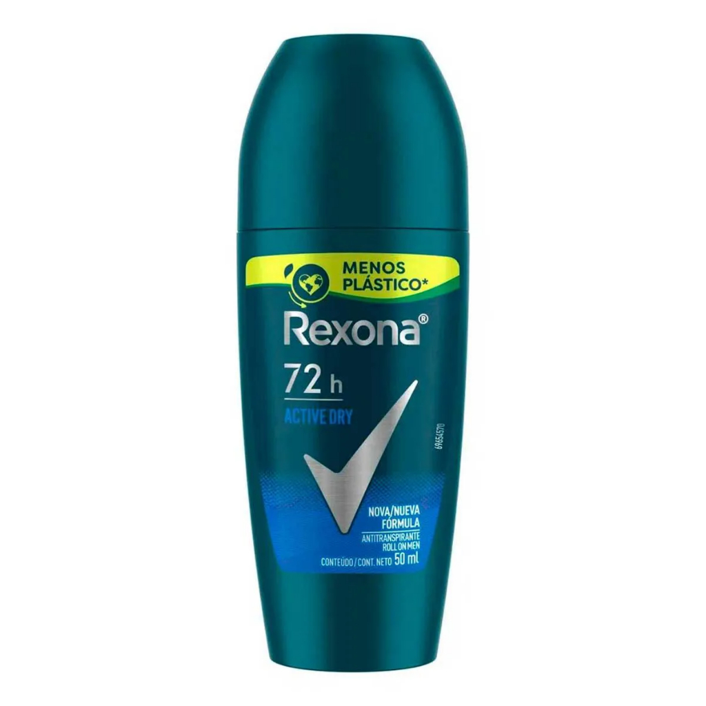 Desodorante Rexona Roll-on Antitranspirante Active 50ml