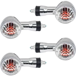 Piscas Intruder 125 2002 A 2016 Kit Com 4Pçs Cristal