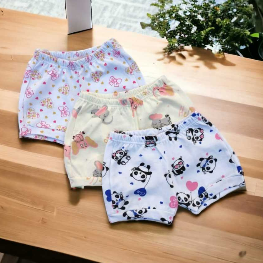 KIT 5 short / tapa fralda / para bebê 100%algodão