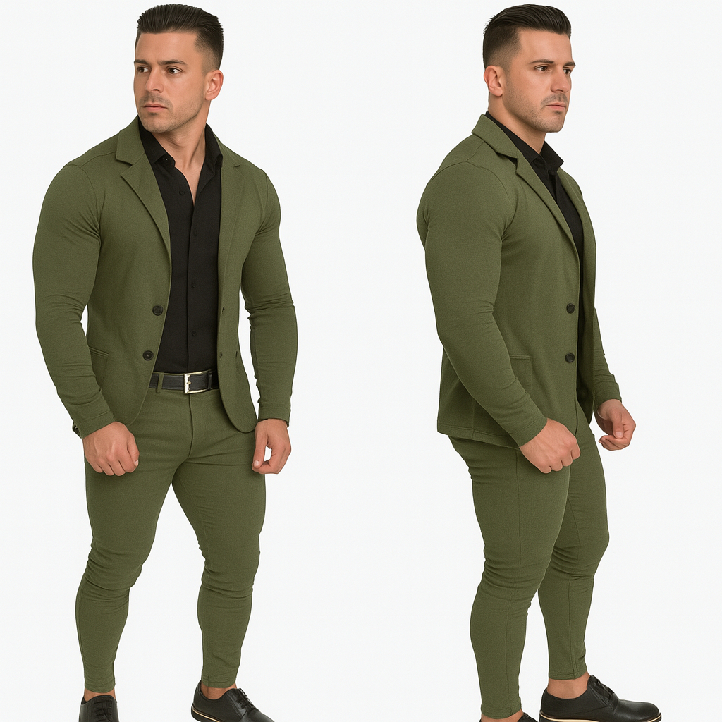 Conjunto Alfaiataria Slim 2pc's