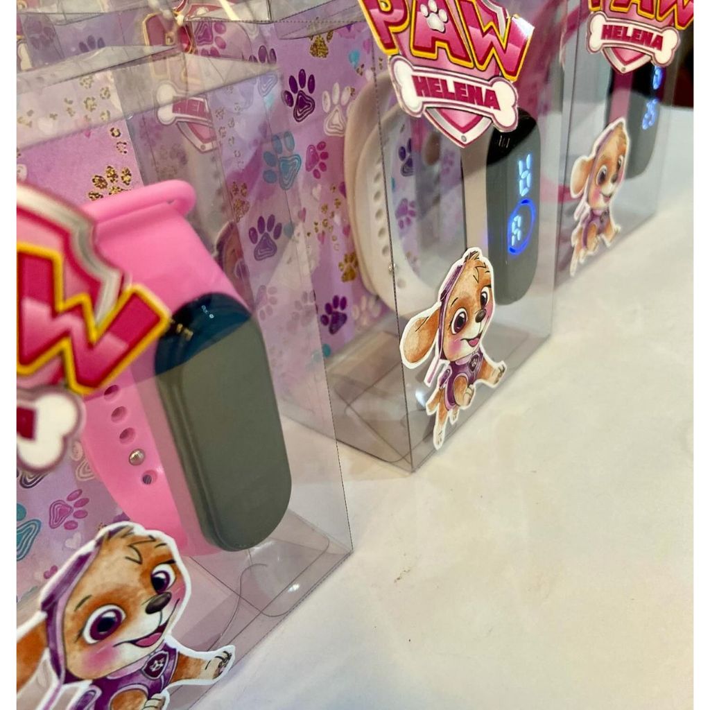 10 lembrancinha com relógio digital personalizado. - Brinde, Aniversário, Lembrancinha