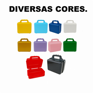 Kit 10 Maleta Plástica Grande Lembrancinha Festa Para Personalizar Maletinha Surpresa em Oferta na Shopee