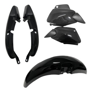 Kit Carenagem Fan 125 2005 2006 2008 Titan 125 2000 2001 2002 2003 2004 Completo Preto em Oferta na Shopee