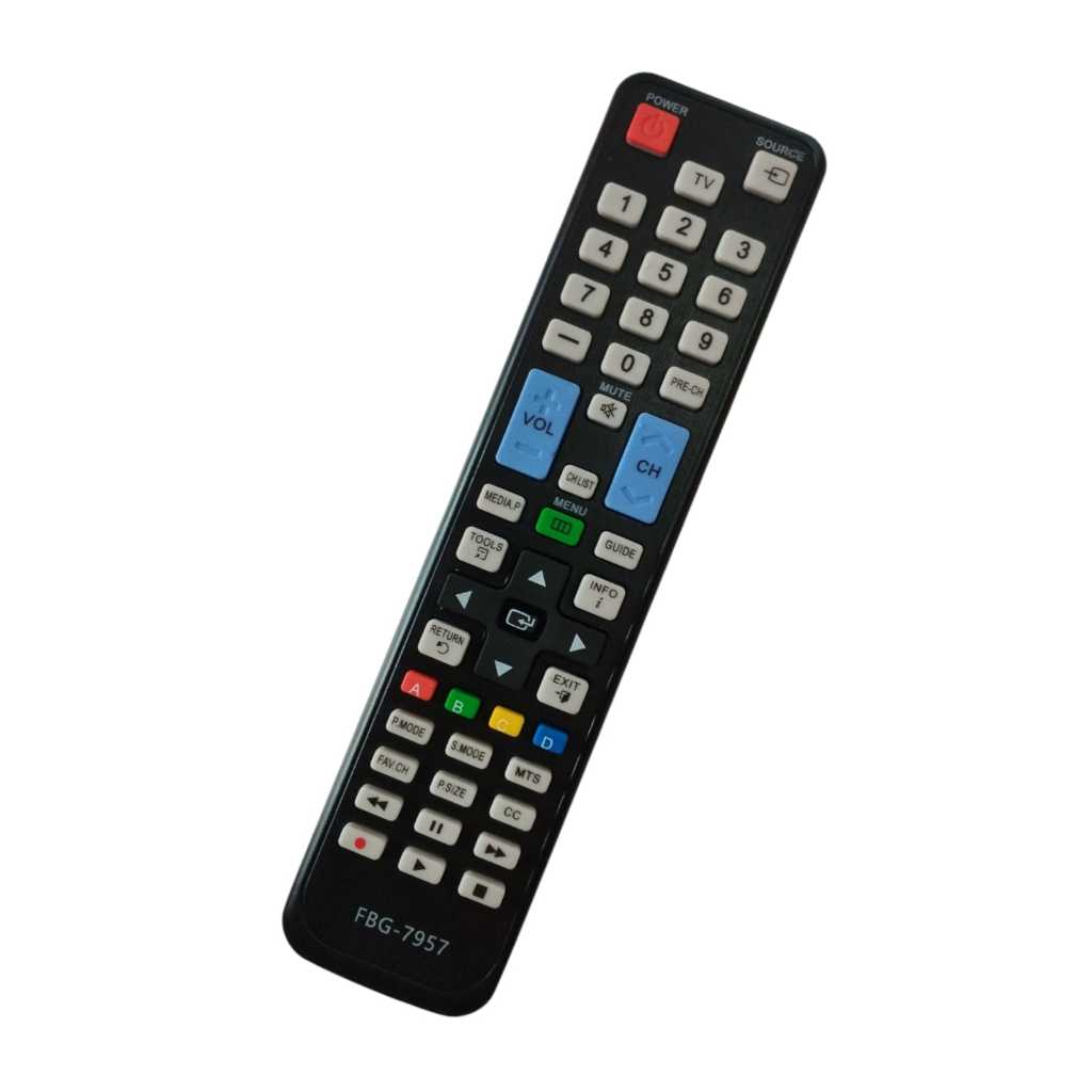 Controle Remoto Compatível Com Tv Samsung Lcd Led Plasma FBG-7957
