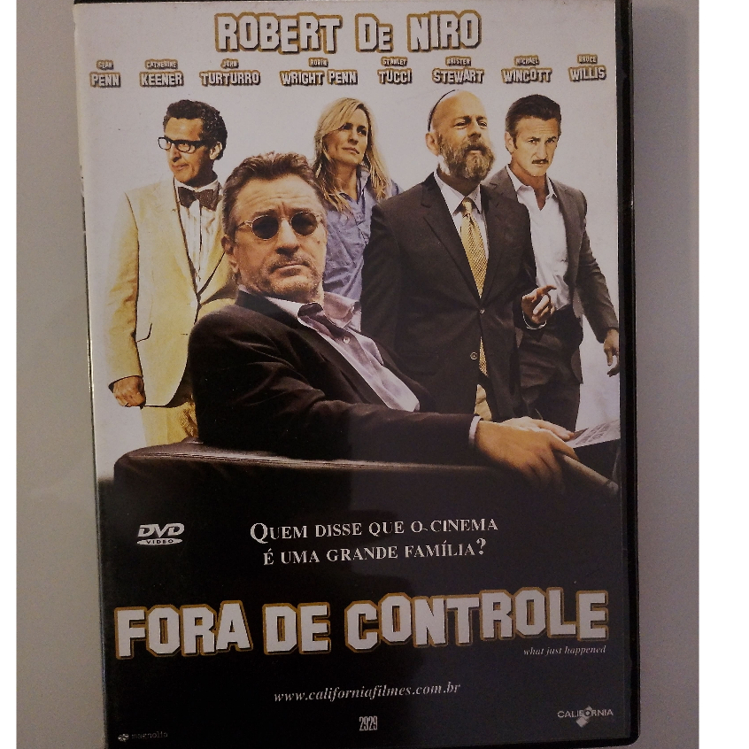 dvd robert de niro - fora de controle - sean penn
