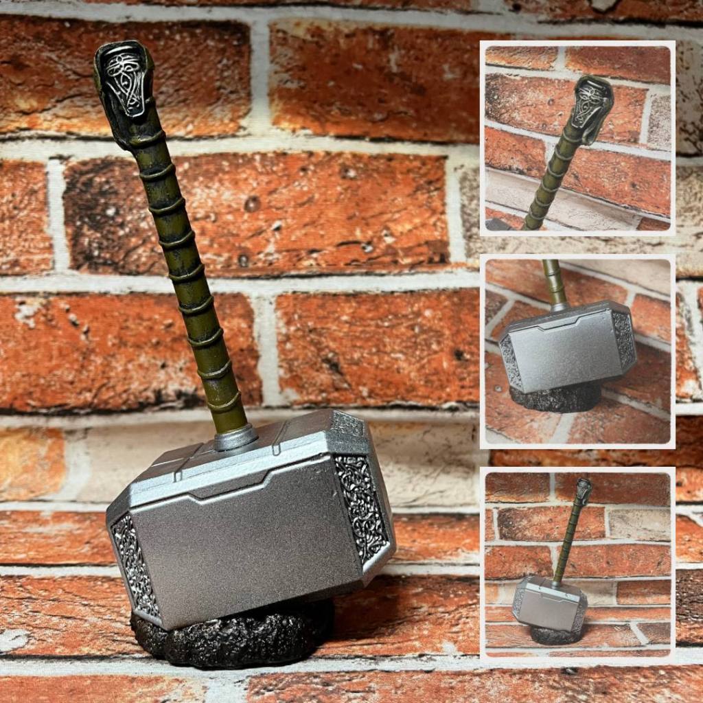 Mjolnir Martelo do Thor Marvel Action Figure Boneco Colecionável Estatueta Estátua em Resina