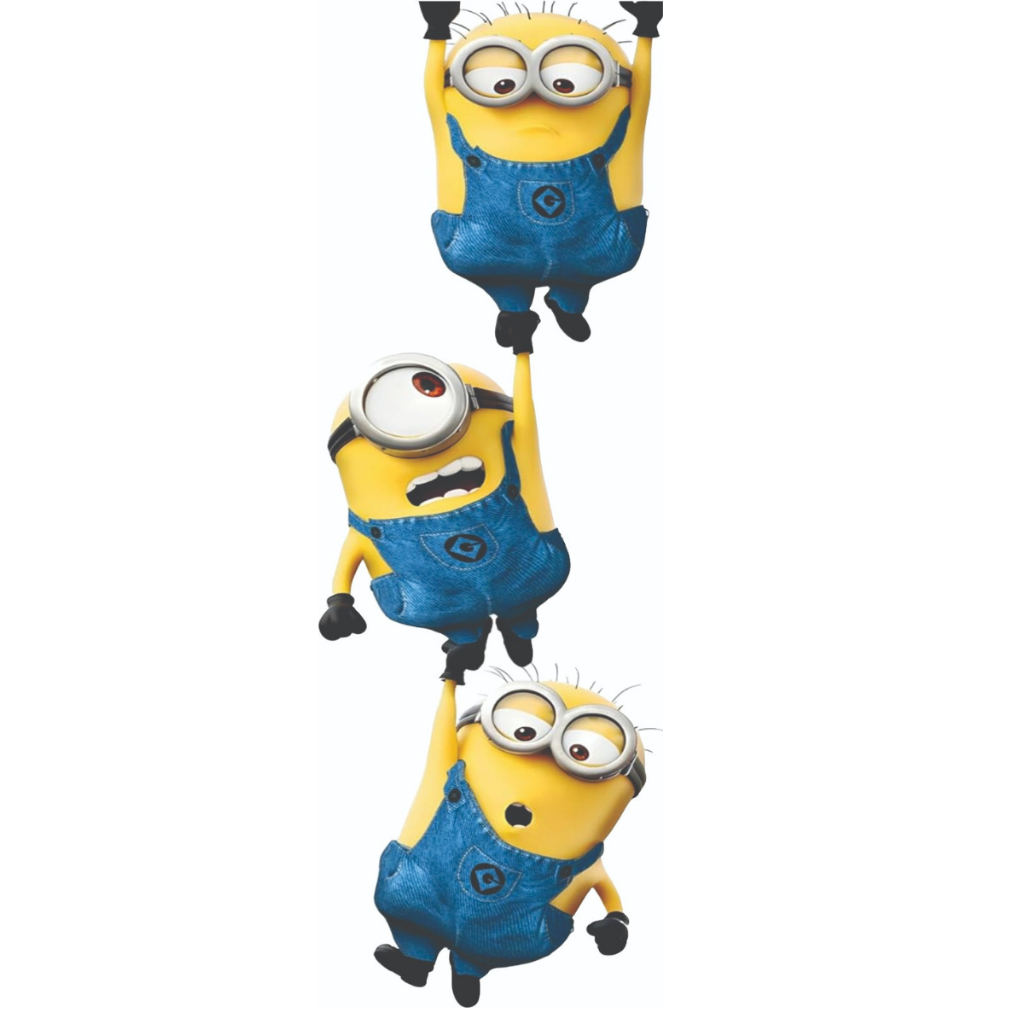 Adesivo Box Banheiro E Porta Minions Infantil Crianças Decorativo em Oferta na Shopee