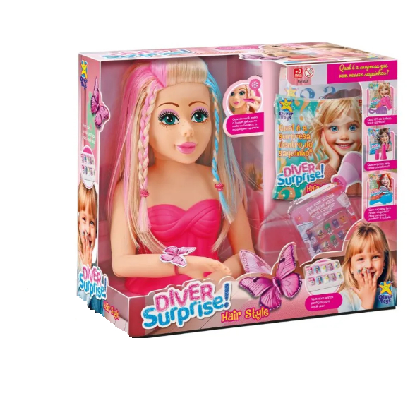 Busto Boneca Maquiar: Onde Comprar | BuscaProdutos