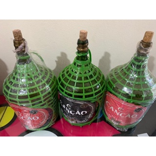 Kit 3 Garrafões De Vinho Vazios em Oferta na Shopee