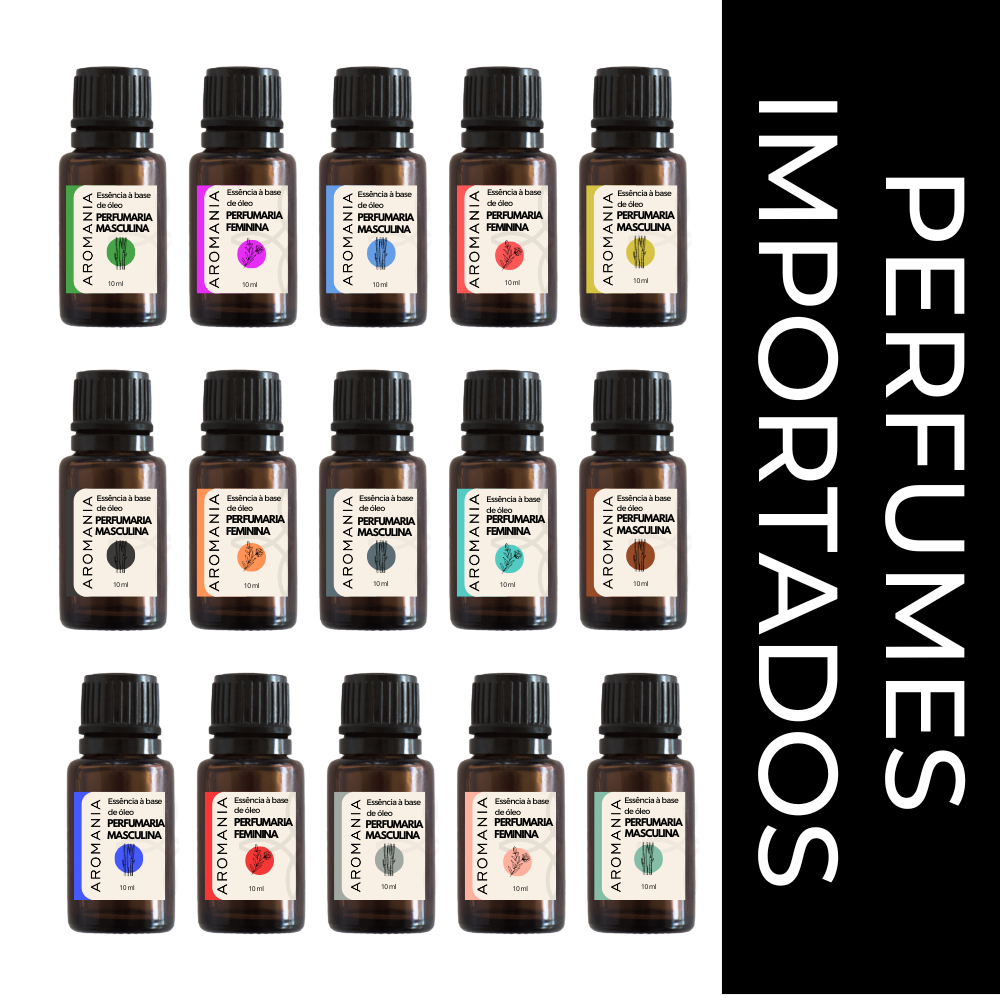 Essência Premium Aromania 10ml | Óleo de Alta Fixação | Inspirada nos Melhores Perfumes do Mundo em Oferta na Shopee