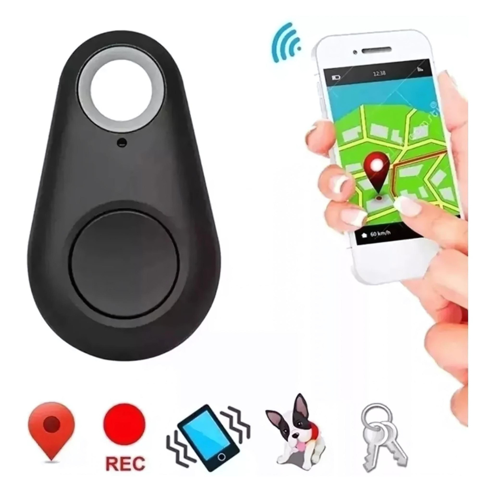 Kit 2 Chaveiros Localizador bluetooth Gps Anti Perda Veículo Cachorro Chave