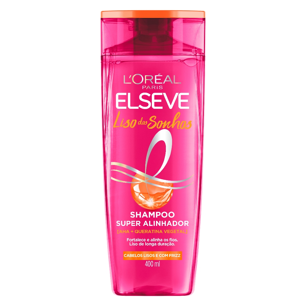 Shampoo L'Oréal Paris Elseve Liso dos Sonhos 400ml - Beauty