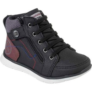 Bota Coturno Infantil Masculino Menino Confortável Antiderrapante Com Cadarço 2436-003
