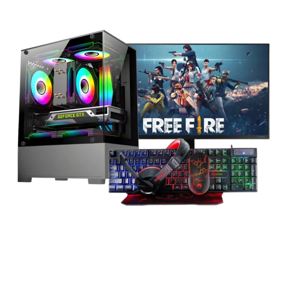 Pc Gamer Completo intel core i7 /16GB/SSD 1TB/ MONITO 21.5'' em Oferta na Shopee