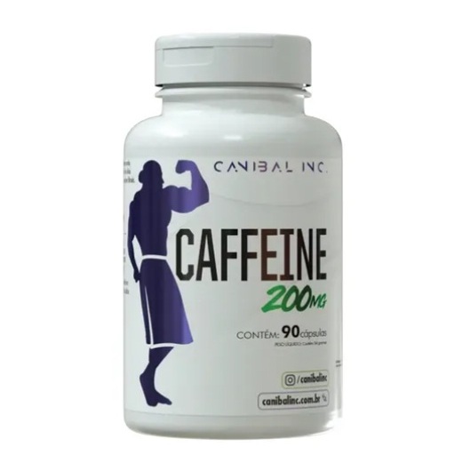 Cafeína Termogênico Performance 200mg 90caps Canibal Inc