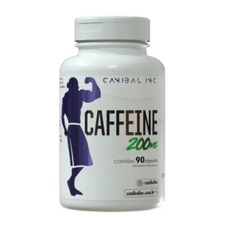 Cafeína Termogênico Performance 200mg 90caps Canibal Inc