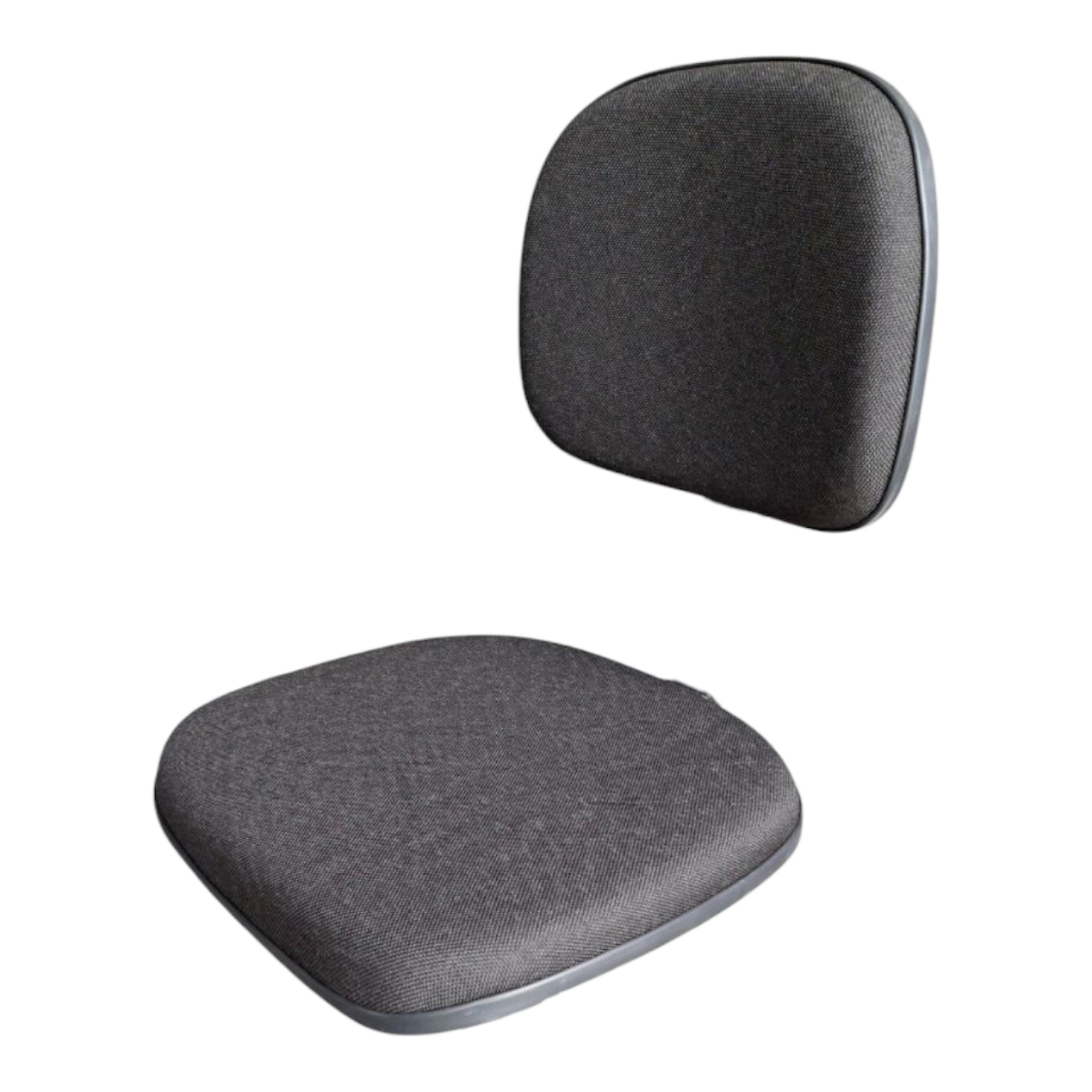 Kit de Assento e Encosto Anatômico para Cadeira de Escritório Secretária cor Preto em Oferta na Shopee
