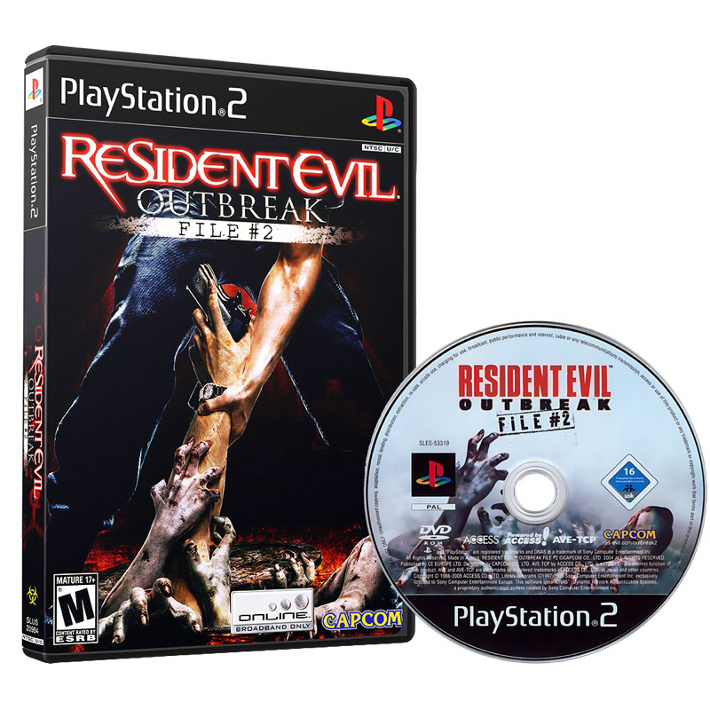 Jogo Repro Resident evil: Outbreak File 2 (Legendado) - Playstation 2