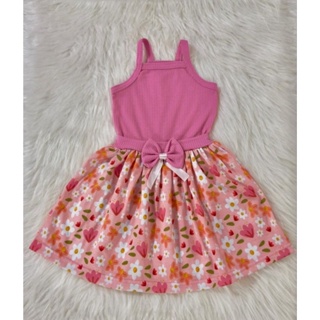 Vestido de Alça Verão Infantil Menina em Oferta na Shopee