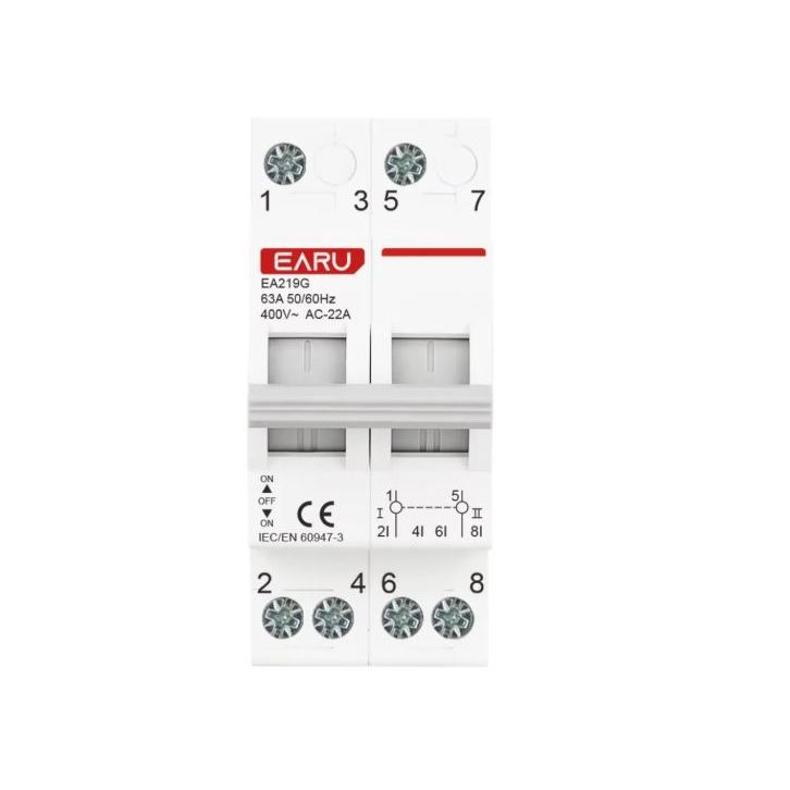 Chave Transferência Manual 127v 220v 63a Monofásica Gerador
