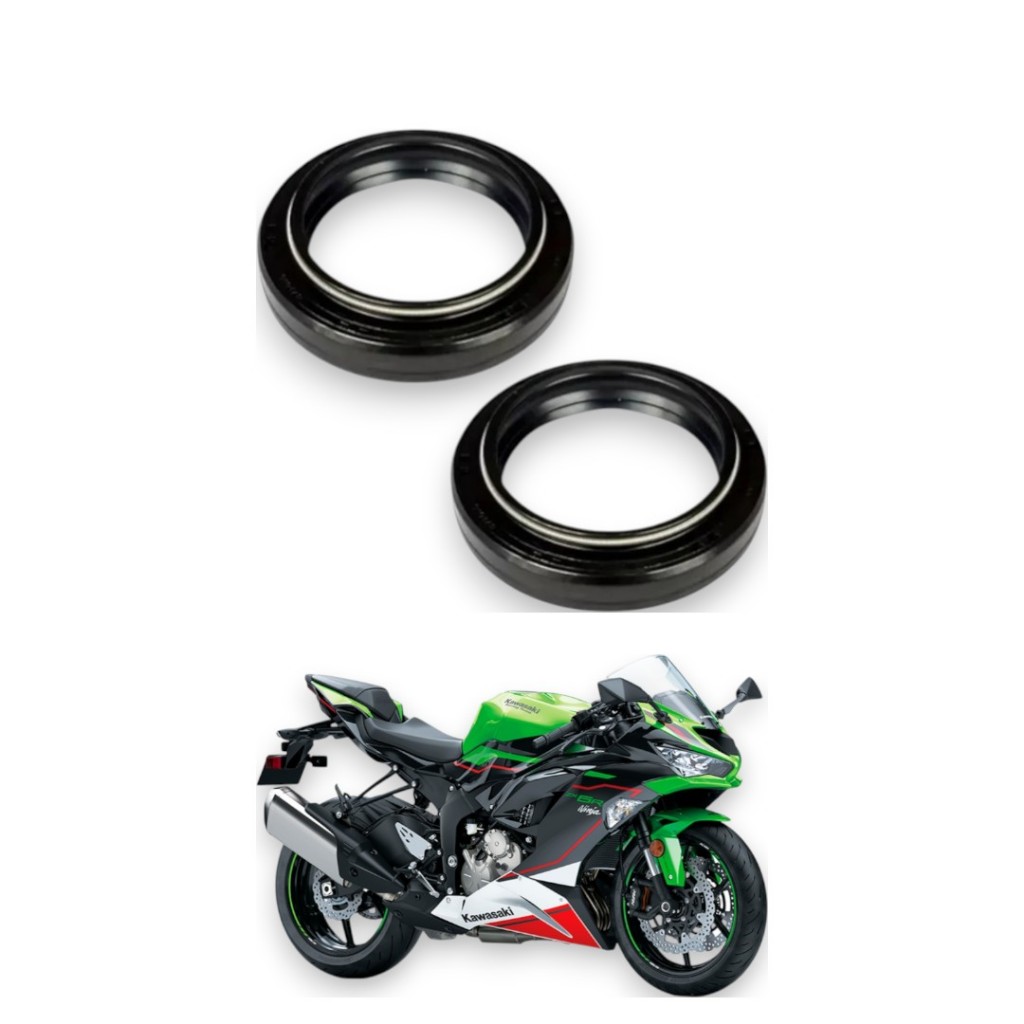 Retentor Bengala + Guarda Pó Kawasaki Zx-6r 636 Ninja 05/24 — imagem 2 de 2