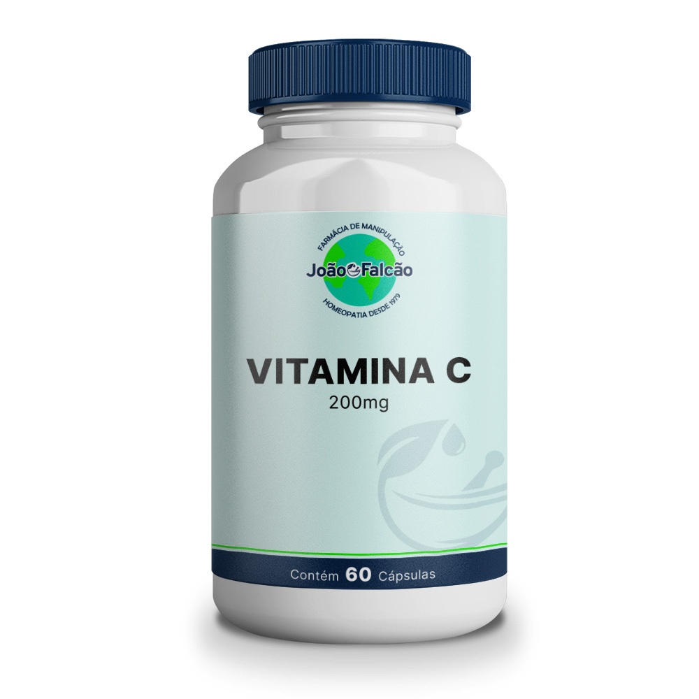 Vitamina C 200mg - 60 cápsulas