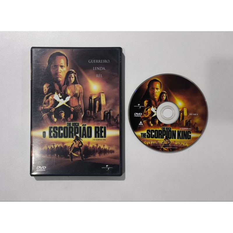 Dvd Filme - O Escorpião Rei - The Rock