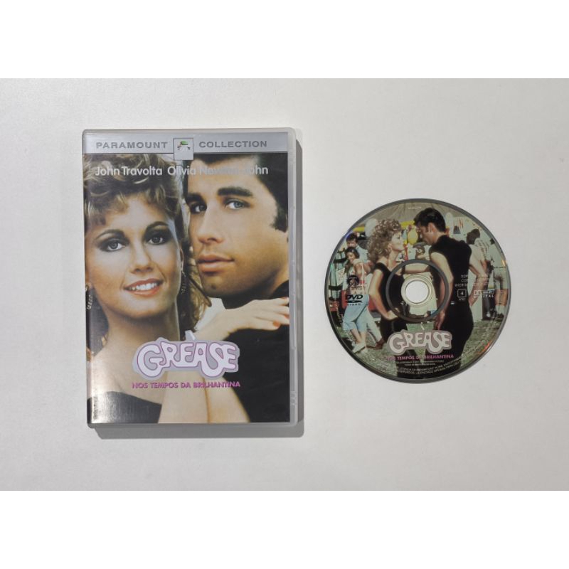 Dvd Filme - Crease Nos Tempos da Brilhantina - John Travolta - Olivia Newton John