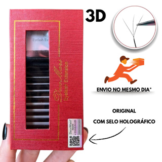 Cilios Decemars - 3D W Volume Egípcio - Alongamento Extensão De Cílios Fio a Fio - Envio 24h em Oferta na Shopee