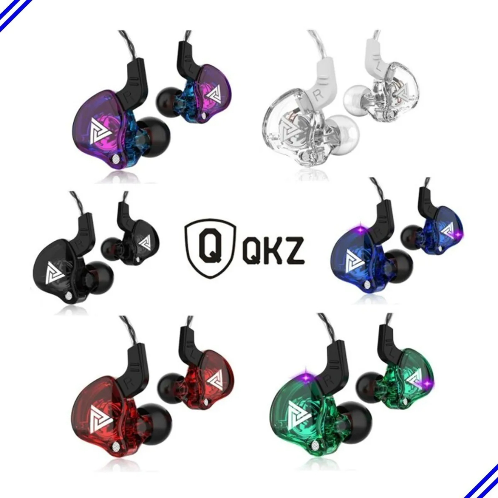 Fone De Ouvido In-ear Gamer Qkz Premium Ak6