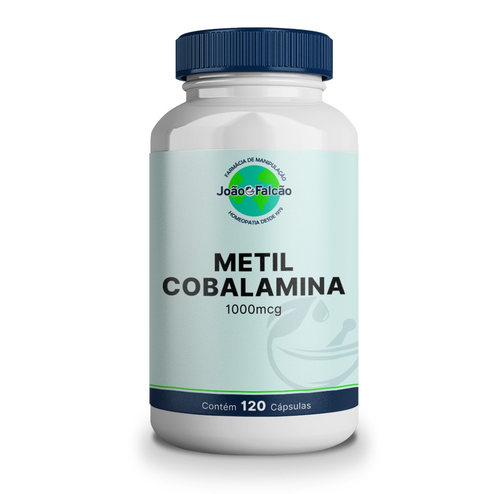 Vitamina B12 (Metilcobalmina) 1000mcg - 120 Caps Sublinguais
