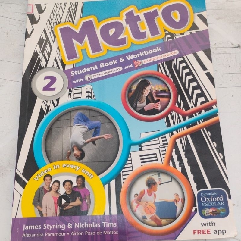 Metro 2 Student Book and Workbook Aluno